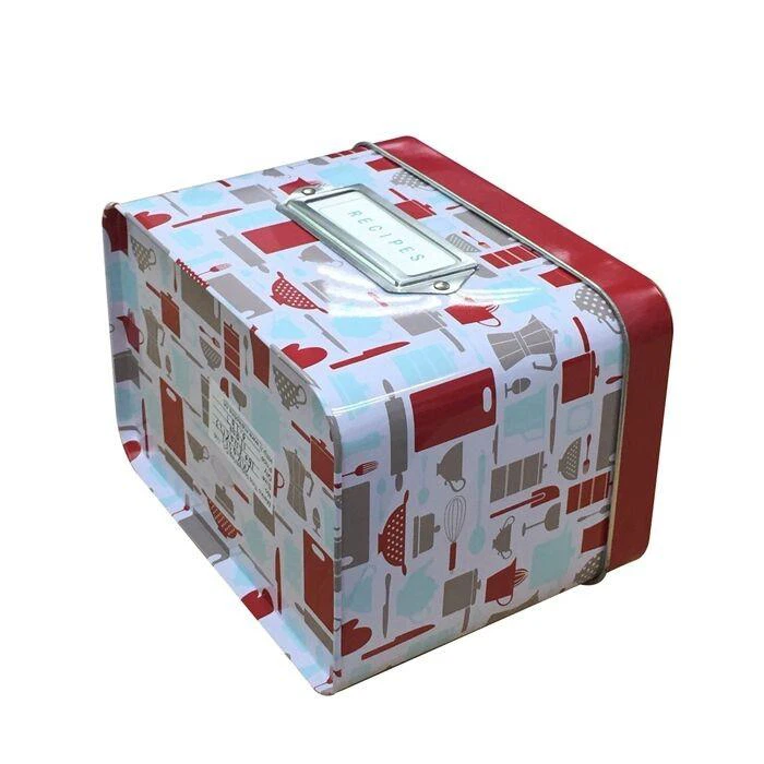 Collect Tin Can With Metal Frame