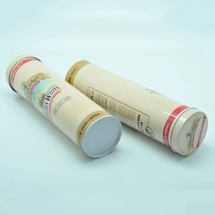 Round Wine Metal Tin Can
